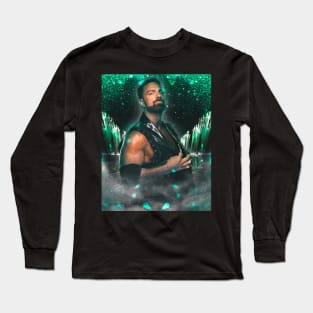 LA Knight - Green Mania Long Sleeve T-Shirt